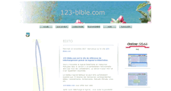 Desktop Screenshot of 123.delabible.com